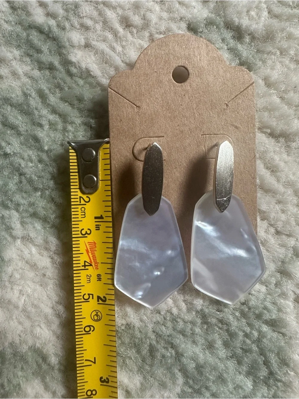 RETIRED-  Kendra Scott Camila Earrings - Gold Mother of Pearl